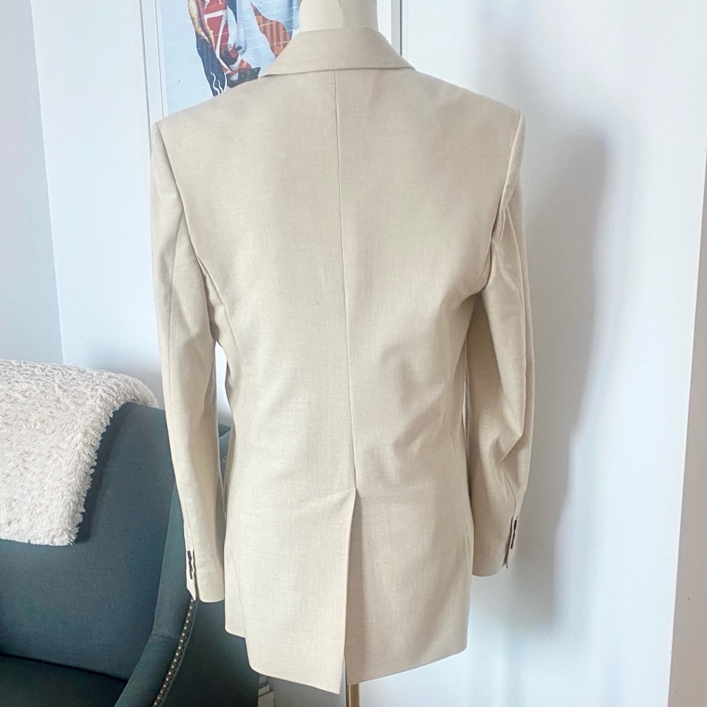 Isabel Marant Etoile Cream Double-Breasted Blazer - Picture 7 of 10